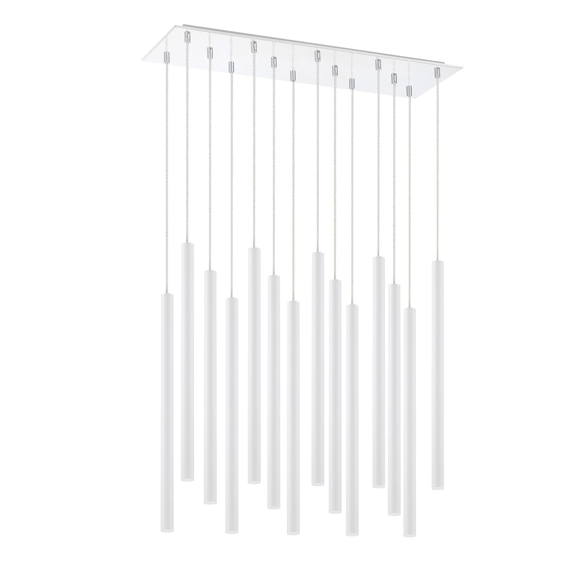 Shown in Chrome finish and Steel glass and Steel shade