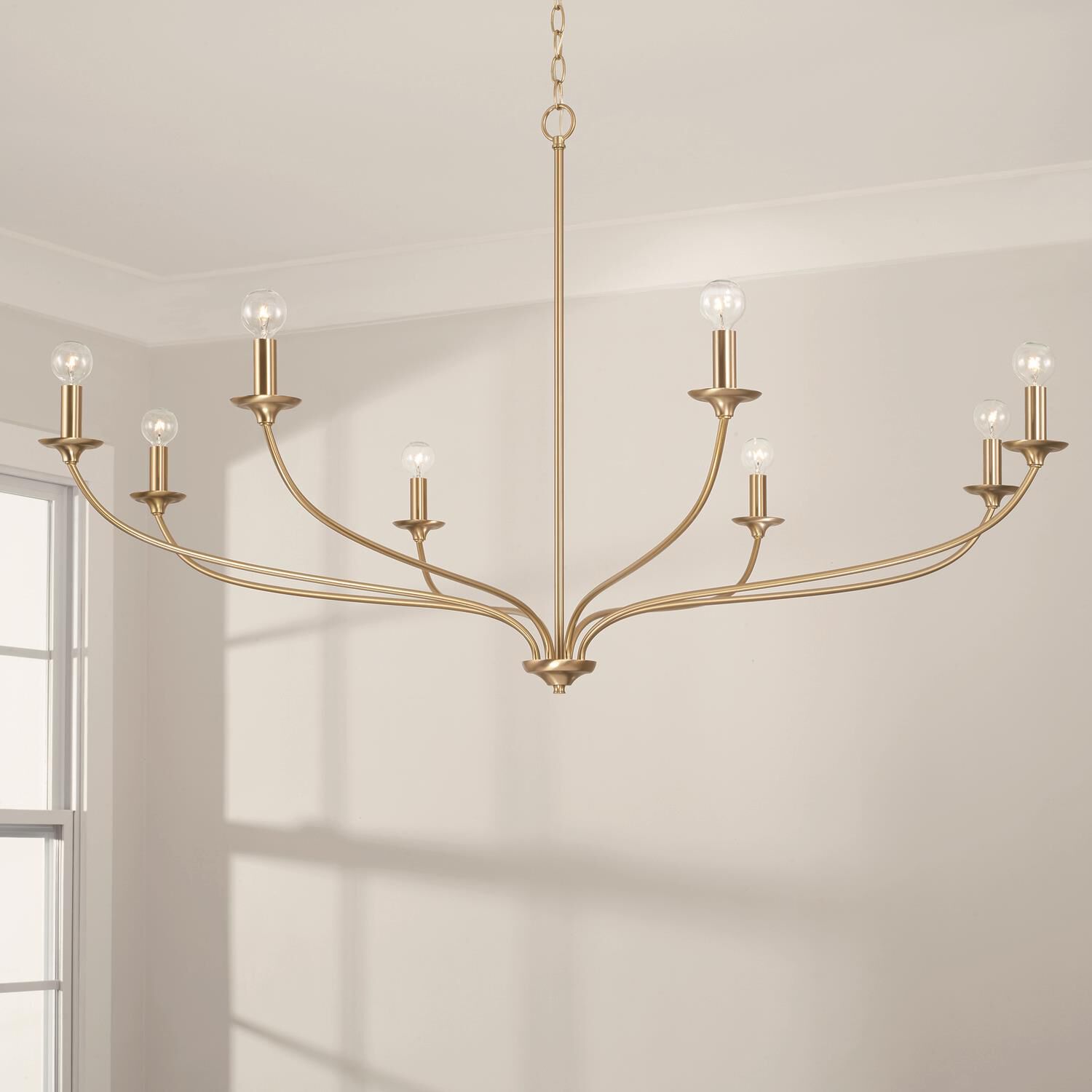 Dolan 52 Inch 8 Light Chandelier by Capital Lighting Fixture Company