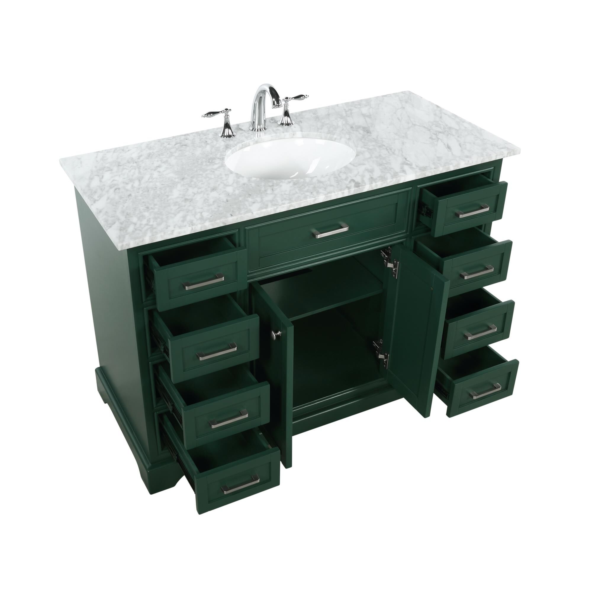 Shown in Green finish