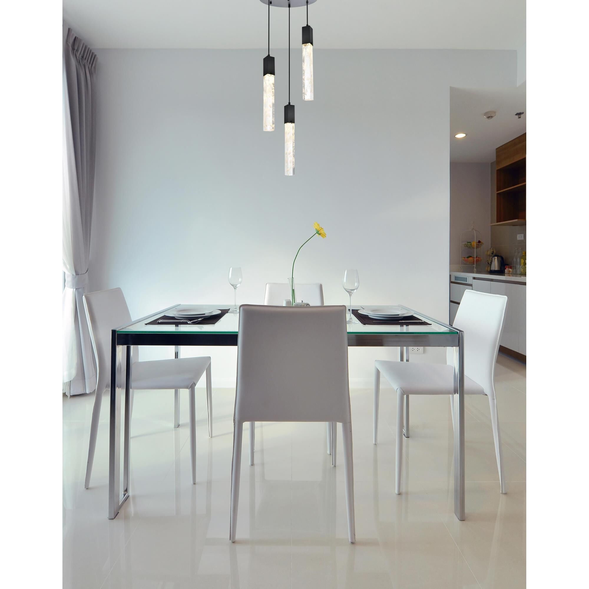 Aurora 16 Inch Multi Light Pendant by Elegant Lighting
