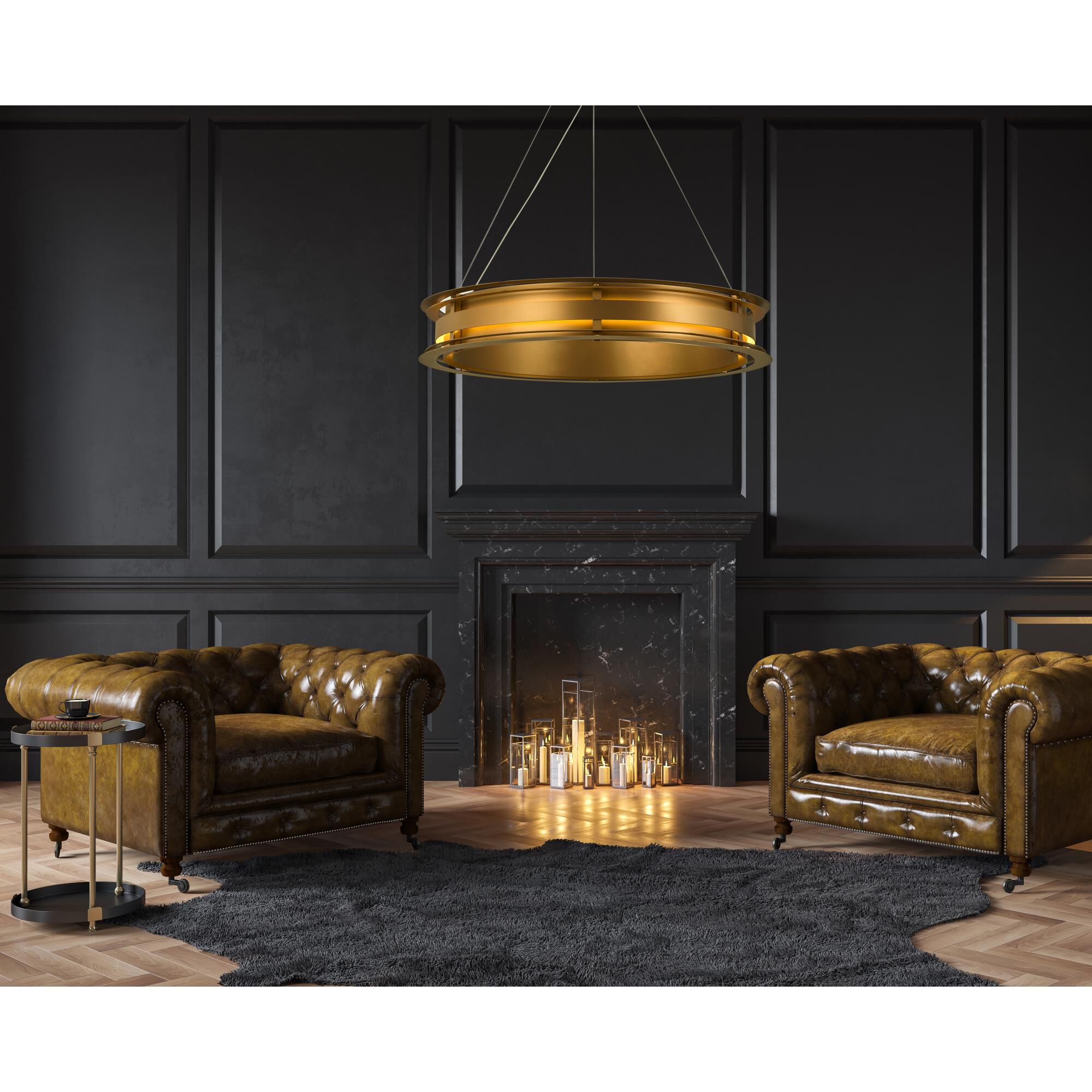 Thumprints Bristol 32 Inch LED Chandelier