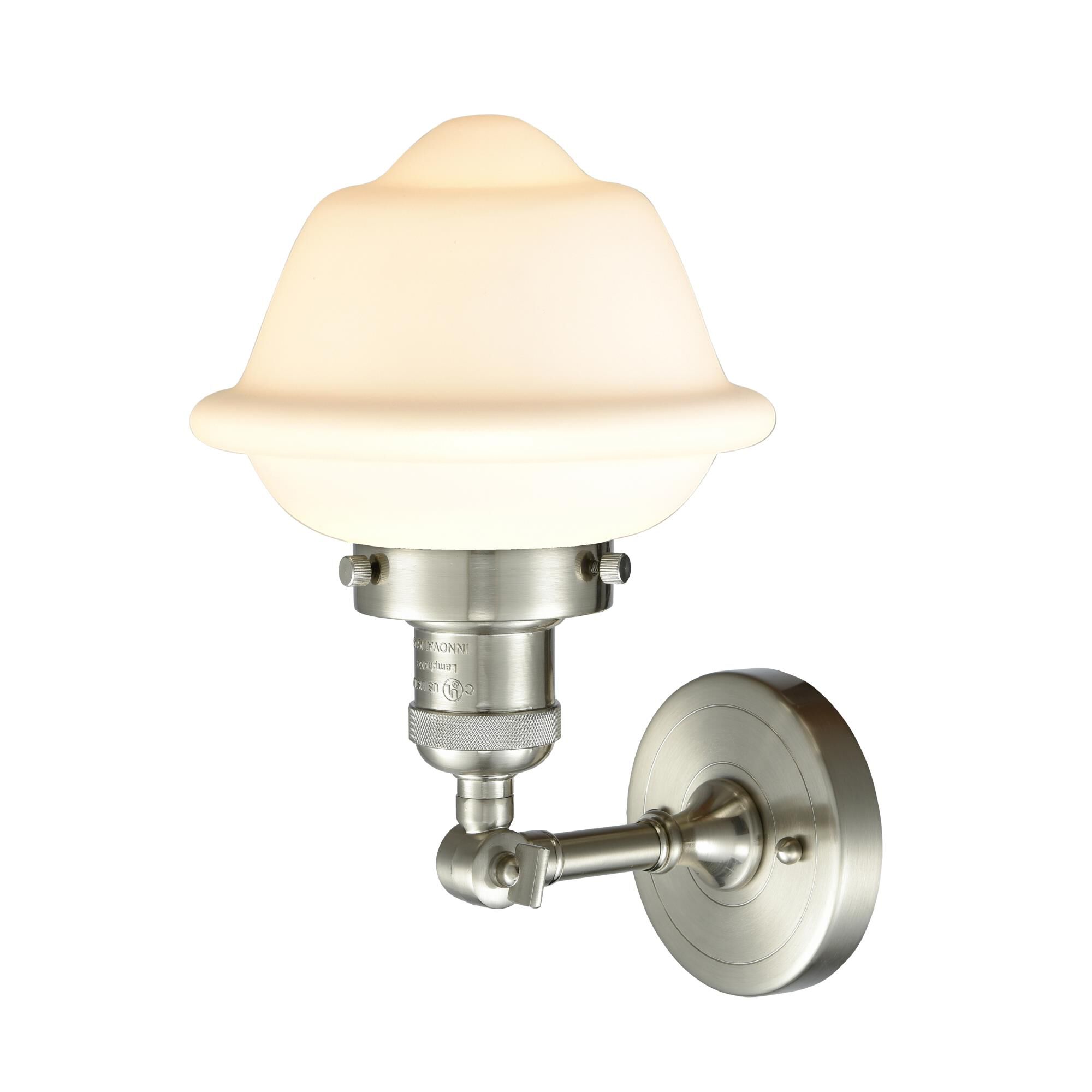 Bruno Marashlian Small Oxford 7 Inch 1 Light Semi Flush Mount by Innovations Lighting