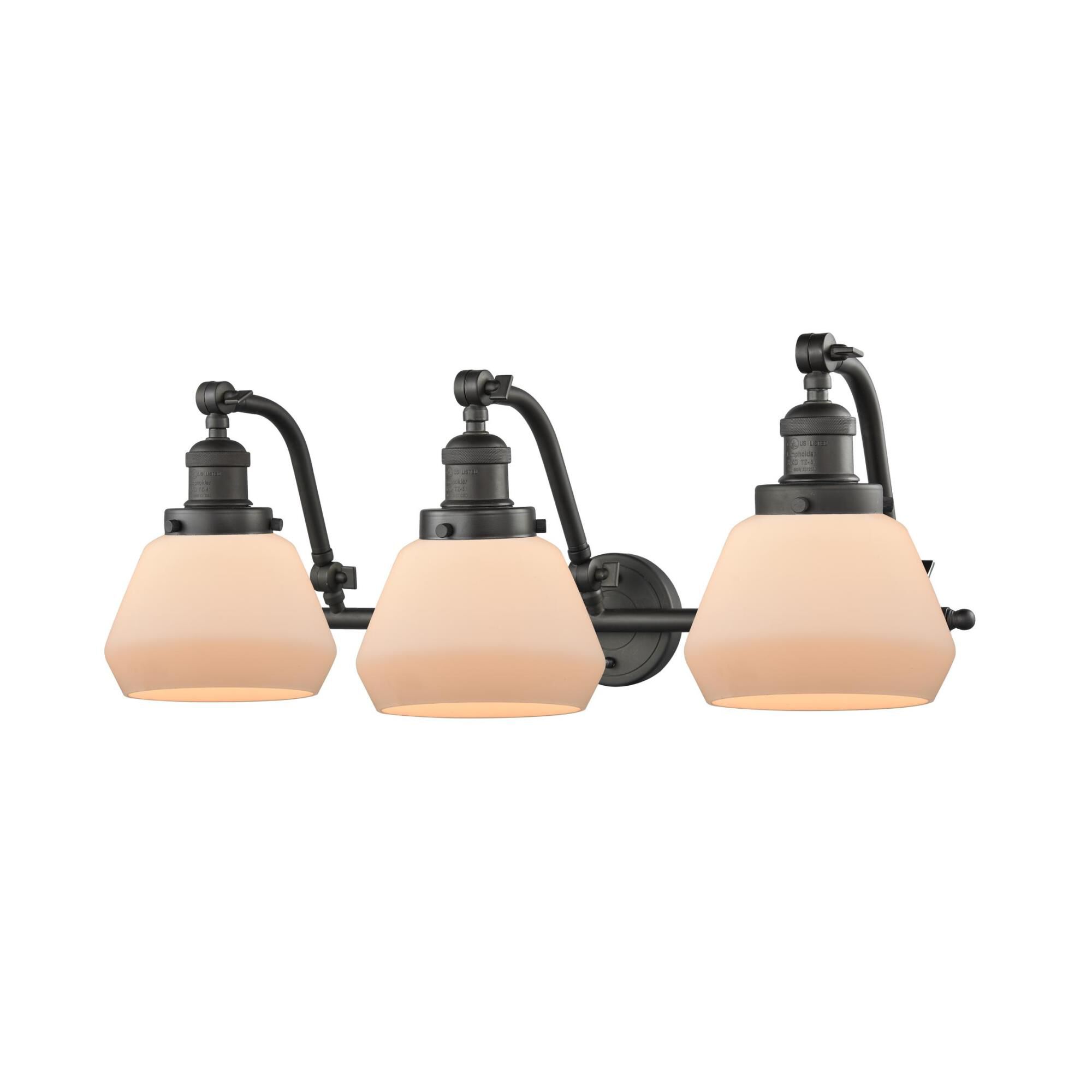 Bruno Marashlian Fulton 28 Inch 3 Light Bath Vanity Light by Innovations Lighting