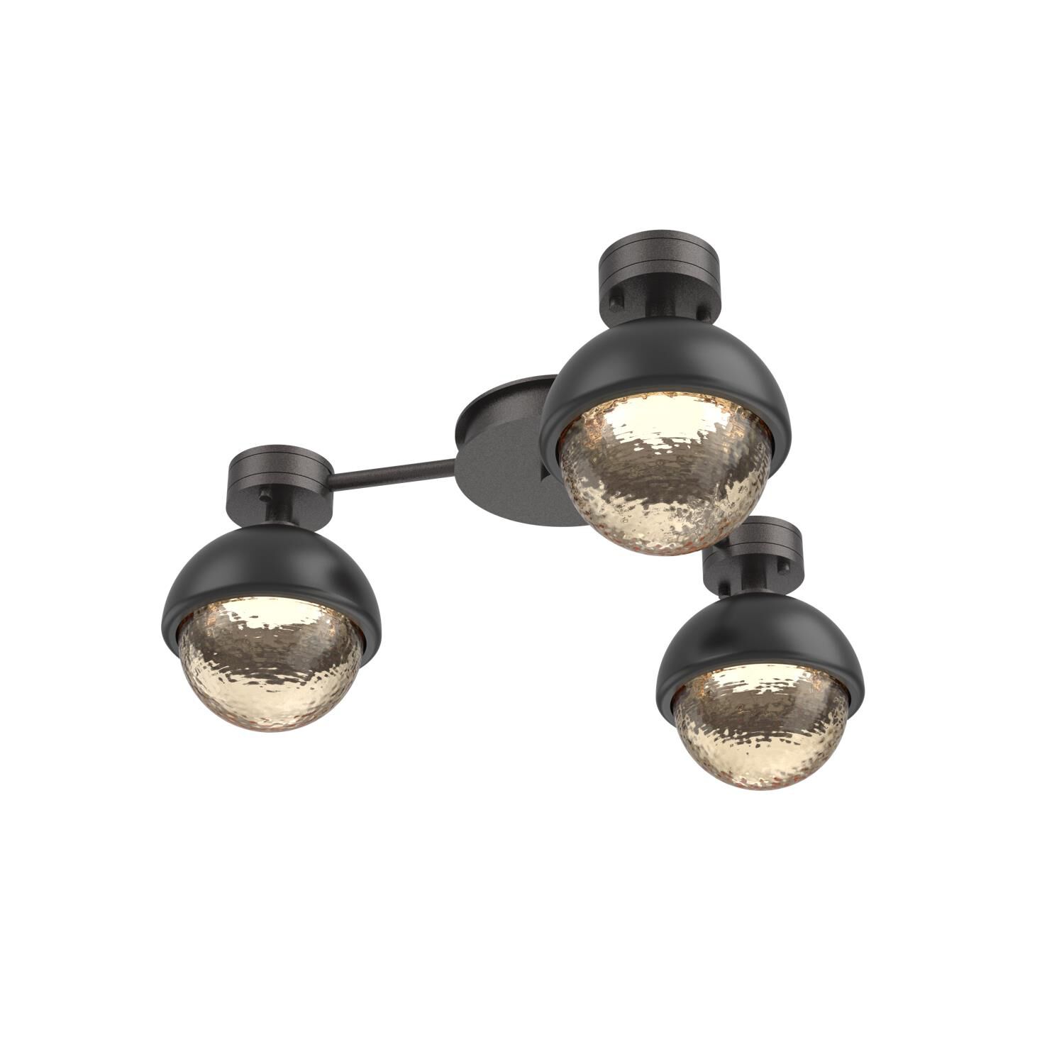 Levi Wilson Cabochon 23 Inch Flush Mount by Hammerton Studio