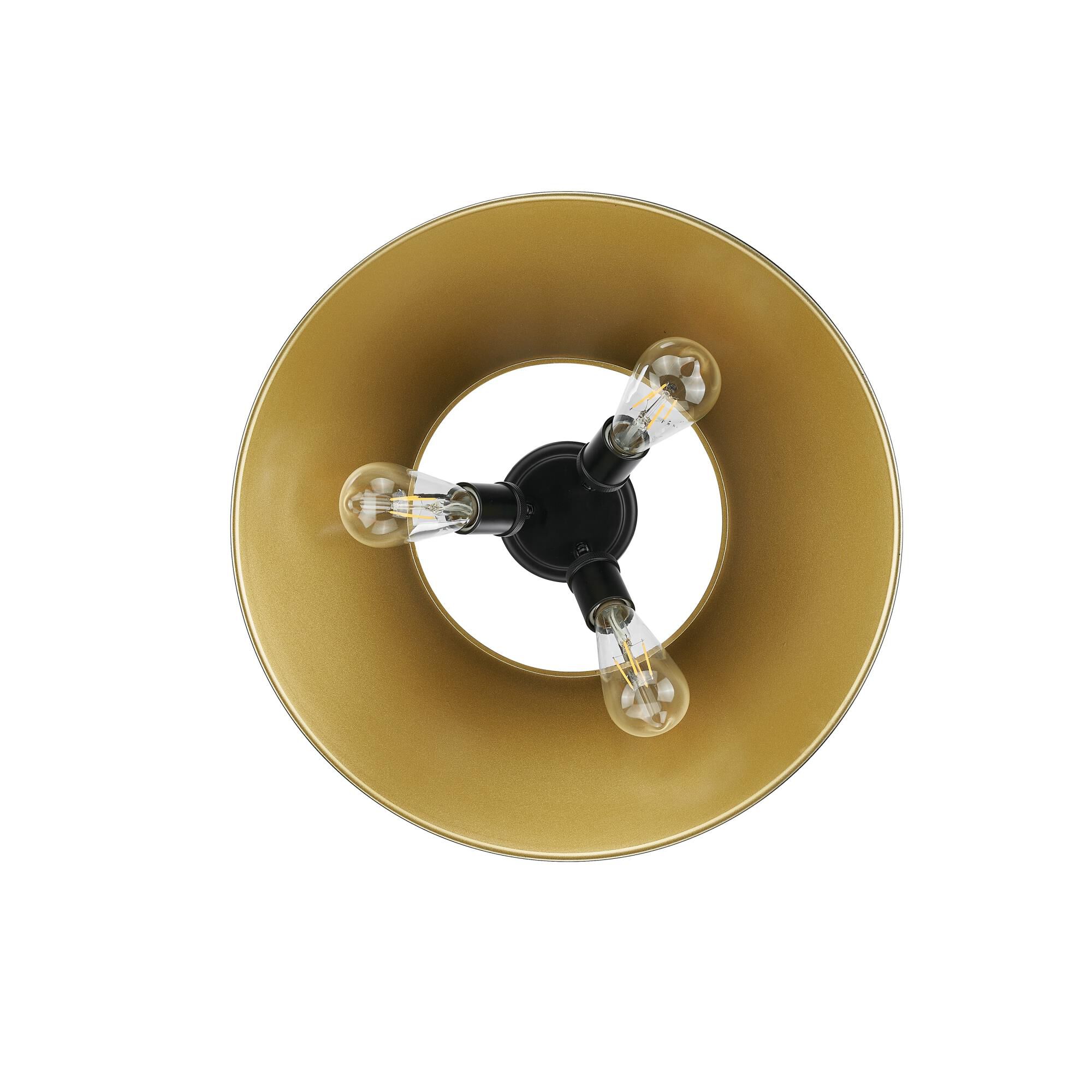 Orwell 19 Inch Semi Flush Mount by Golden Lighting