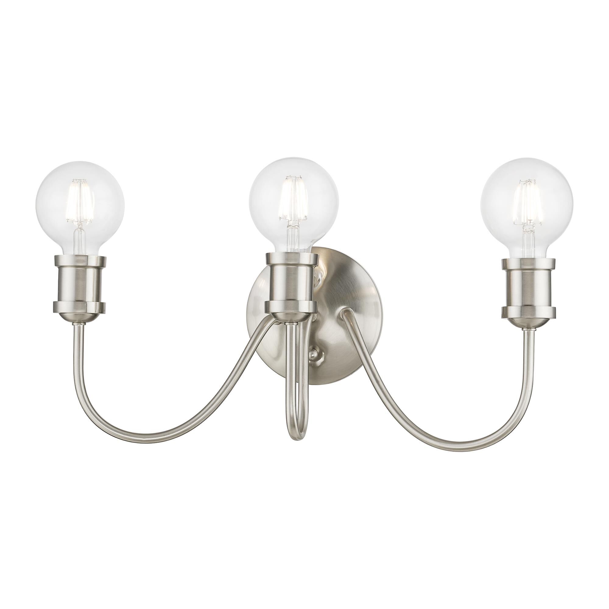 Lansdale 19 Inch 3 Light Bath Vanity Light by Livex Lighting