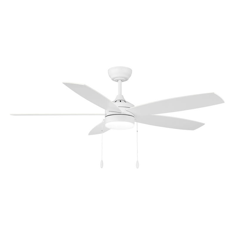 52 Inch Ceiling Fan with Light Kit by Meridian Lighting