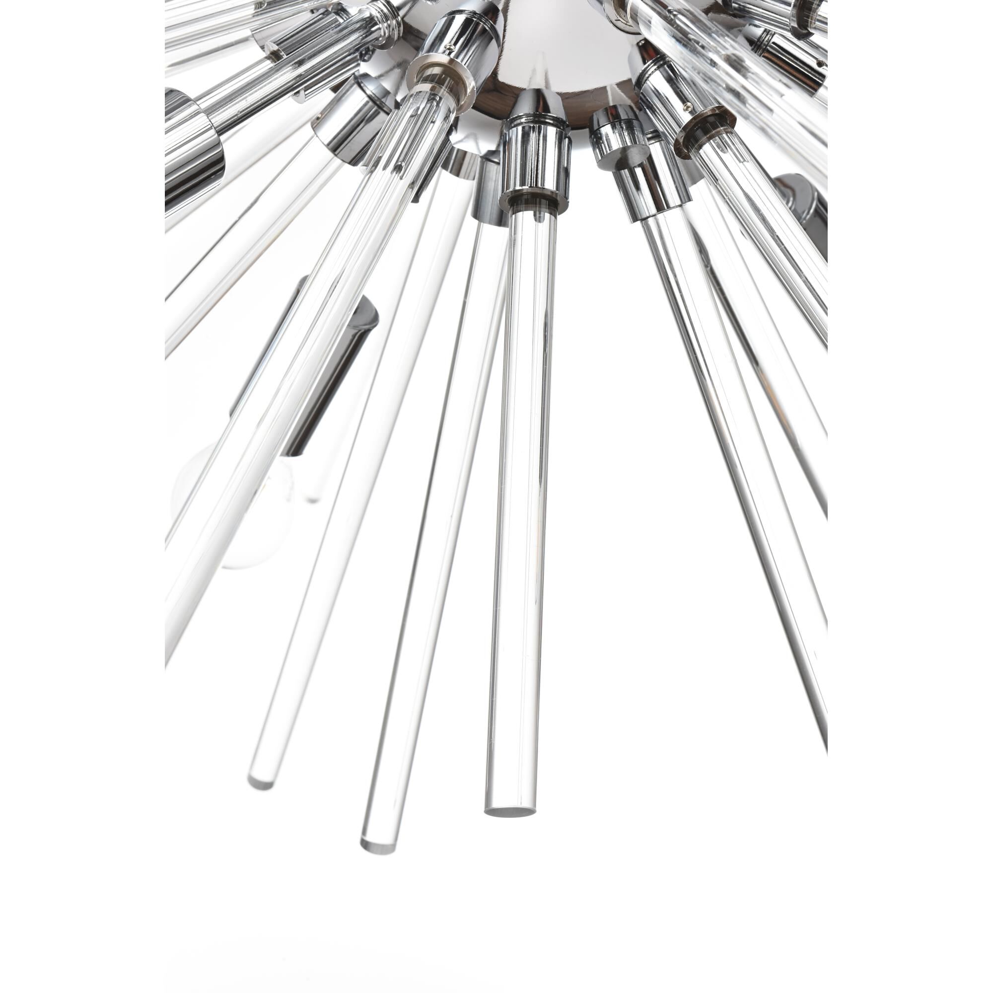 Shown in Chrome finish and Clear Royal Cut crystal