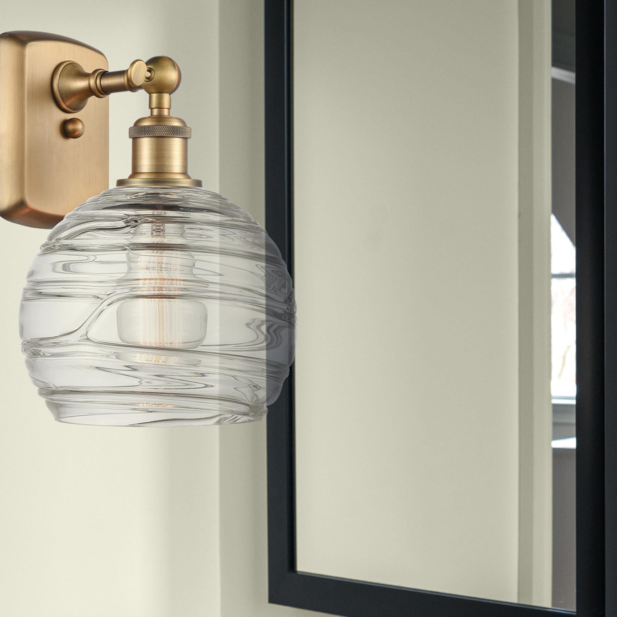 Shown in Brushed Brass finish