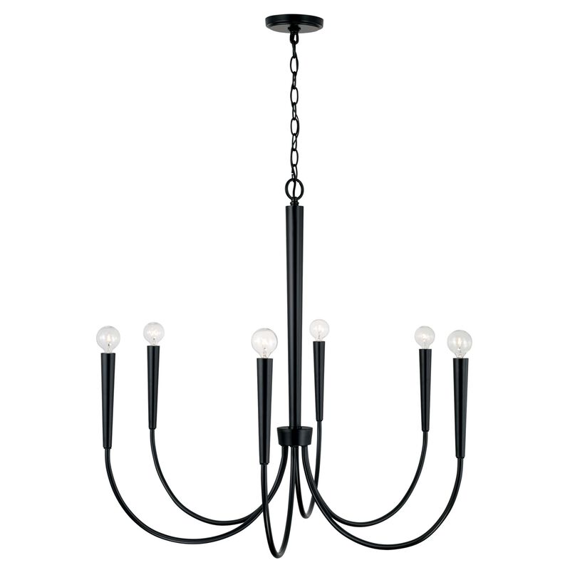 Holden 33 Inch 6 Light Chandelier by Capital Lighting Fixture Company