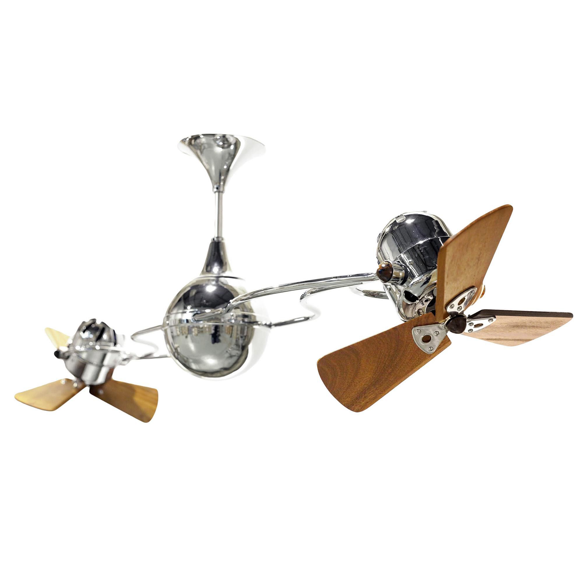Italo Ventania Oscillating Multi Head Ceiling Fan by Matthews Fan Company