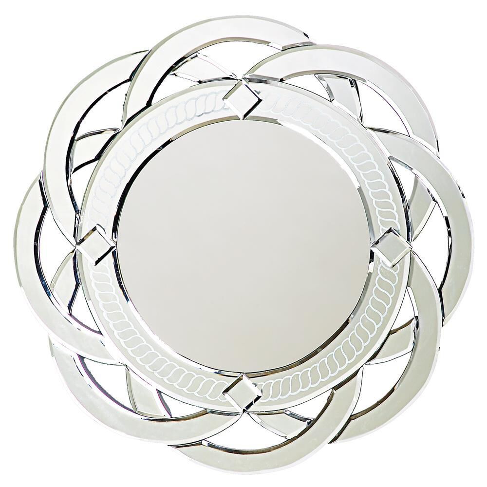 Shown in Interwoven Mirrored Bands finish