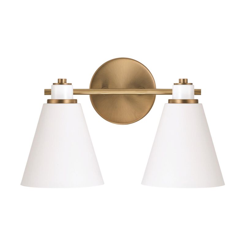 Bradley 15 Inch 2 Light Bath Vanity Light by Capital Lighting Fixture Company