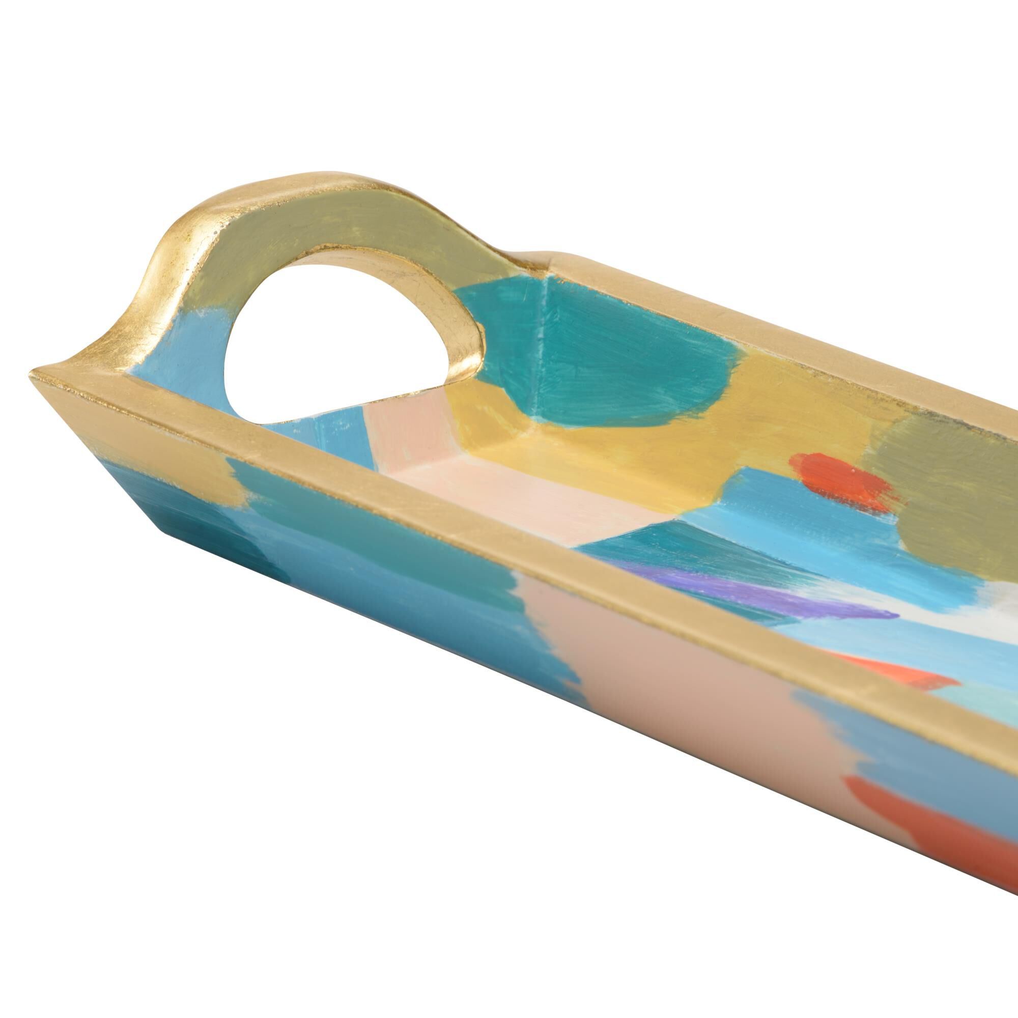 Shown in Hand Painted/Antique Gold Leaf finish