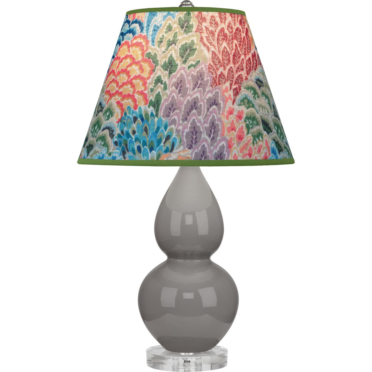 Small Double Gourd 23 Inch Table Lamp by Robert Abbey
