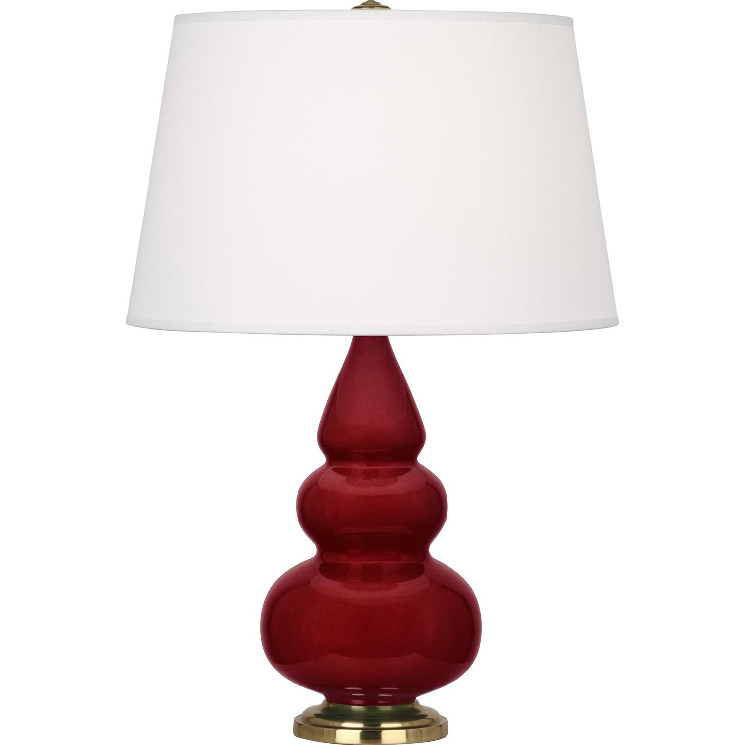 Shown in Sangria finish and Pearl shade and Antique Natural Brass accent