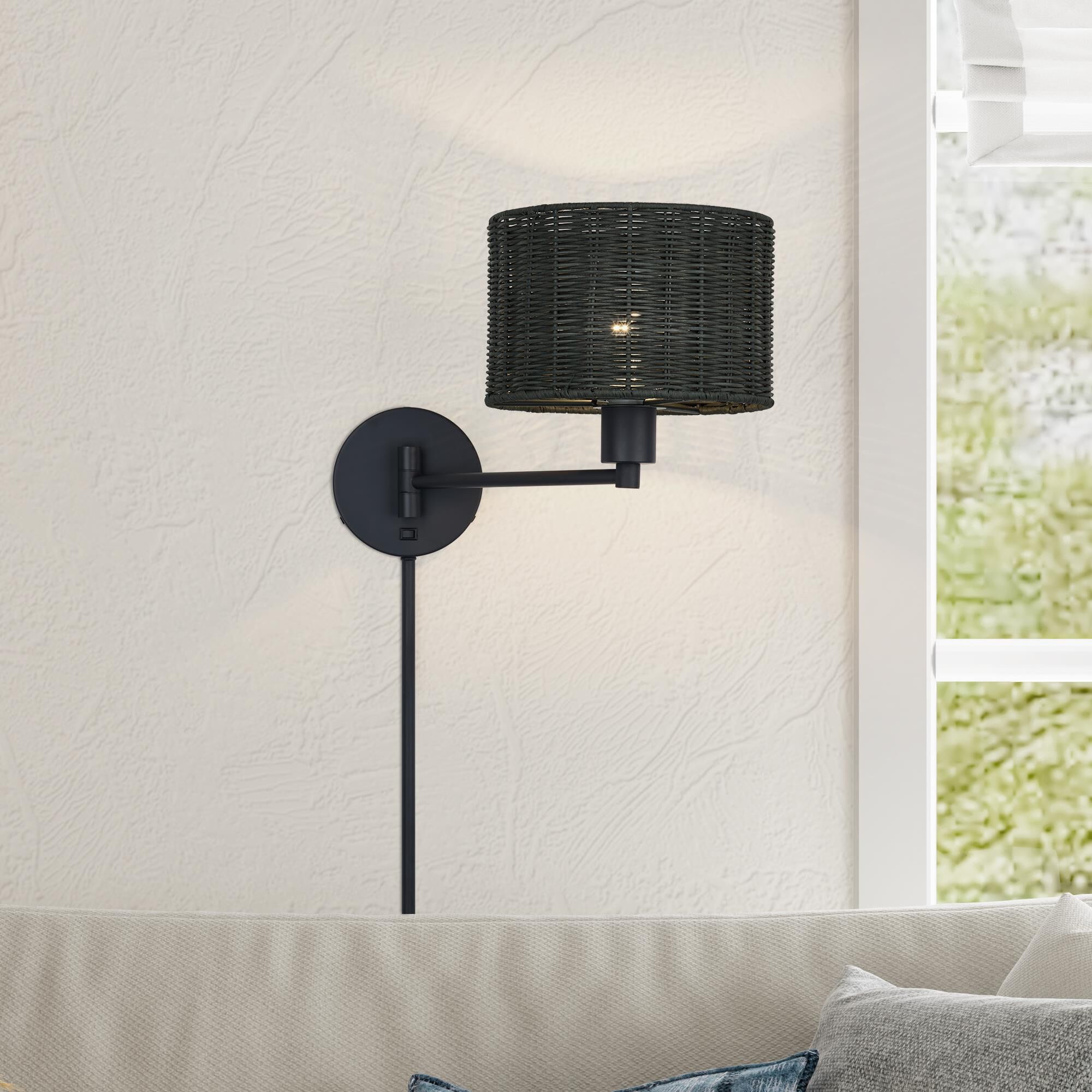 Weavington 11 Inch Wall Swing Lamp by Livex Lighting