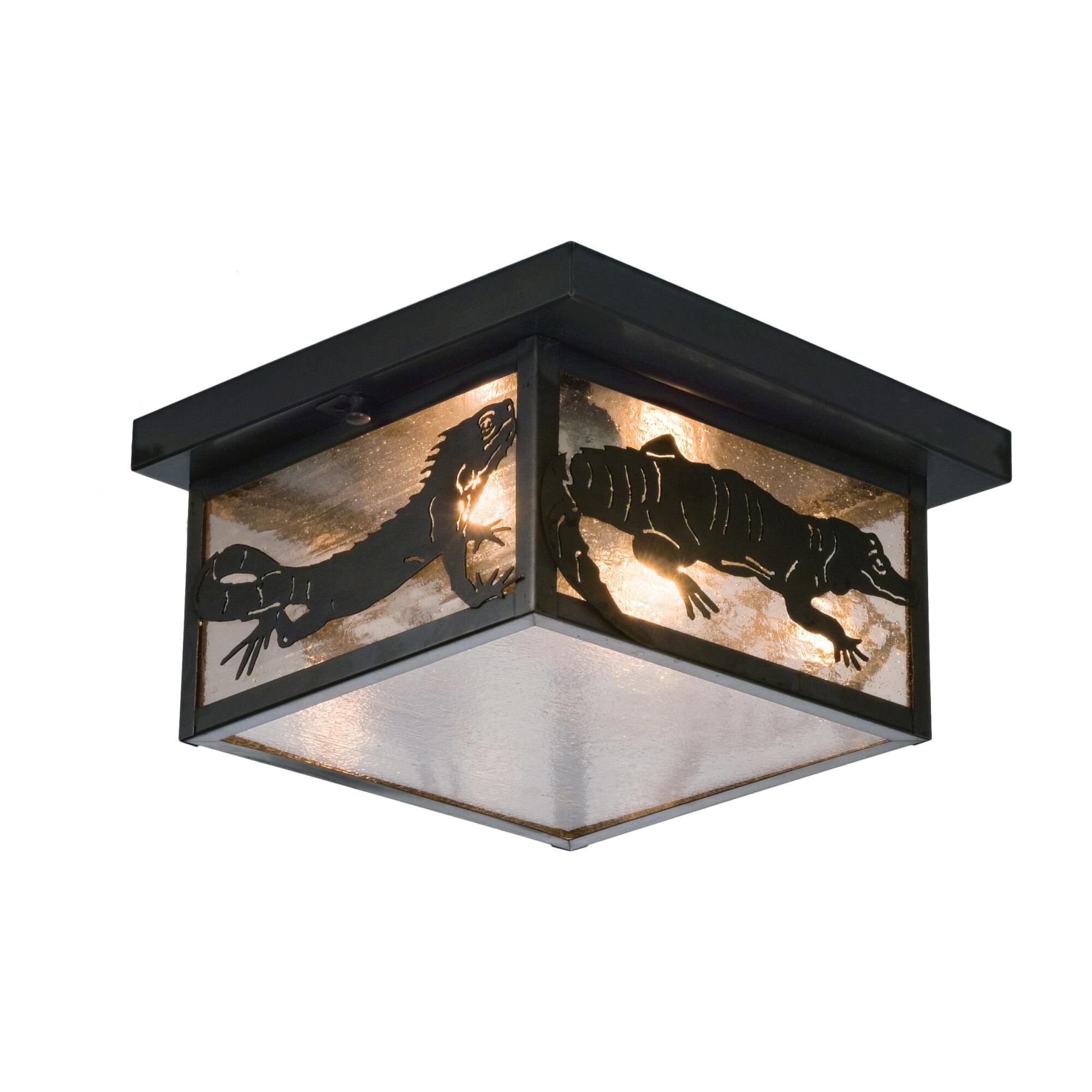 Tropical Creatures 17 Inch 2 Light Flush Mount by Meyda Lighting