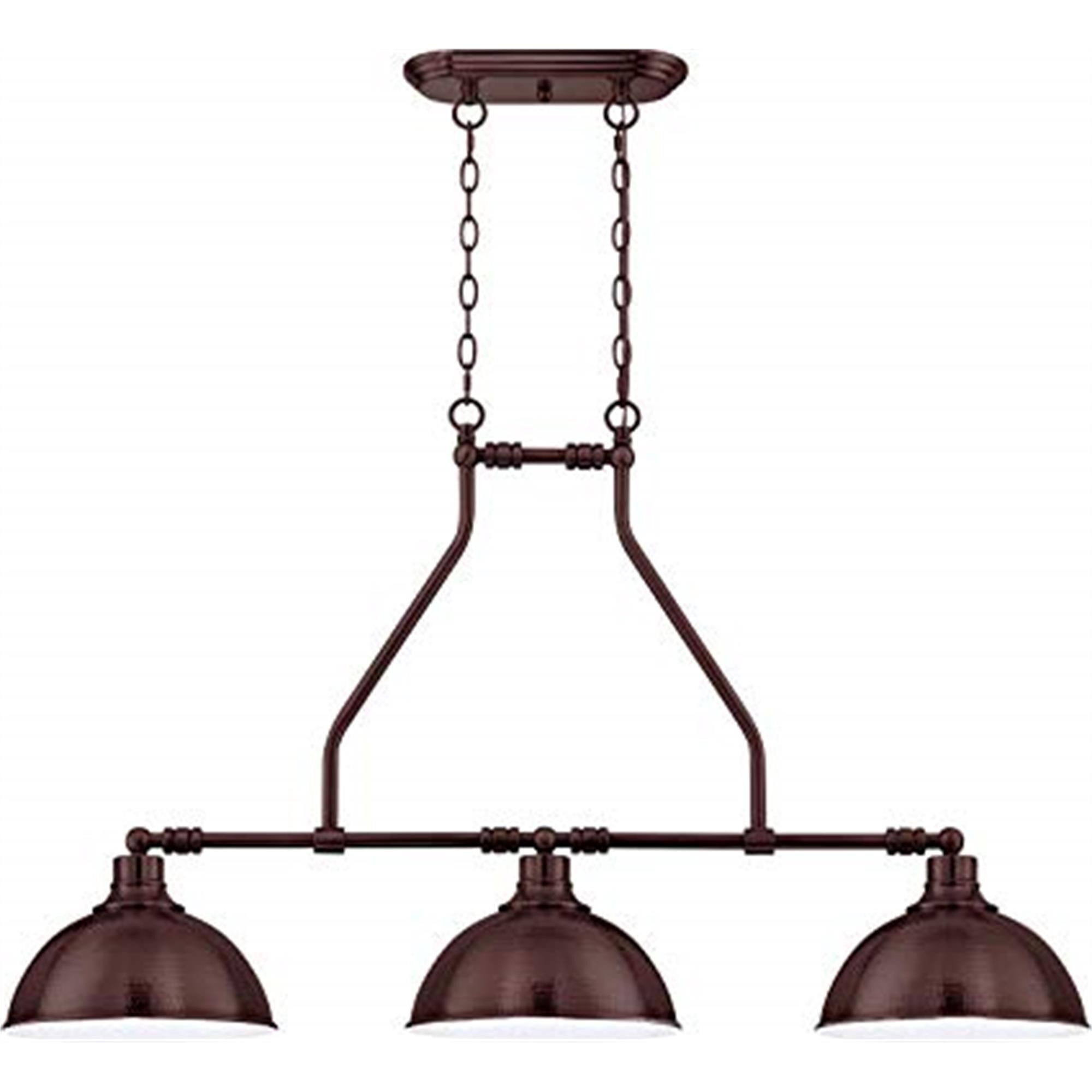 Shown in Aged Bronze finish and Yes glass and Yes shade
