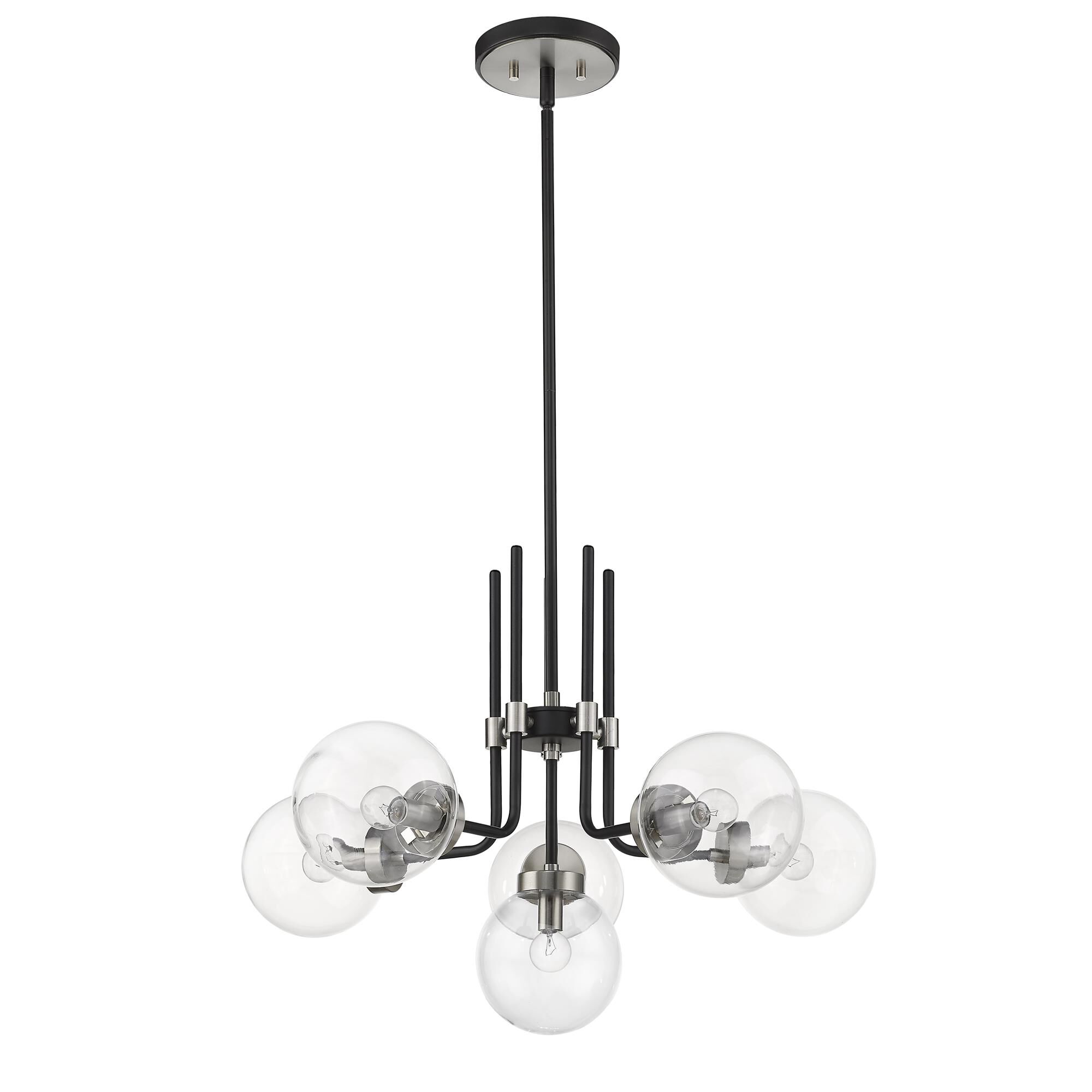Parsons 27 Inch 6 Light Chandelier by Z-Lite