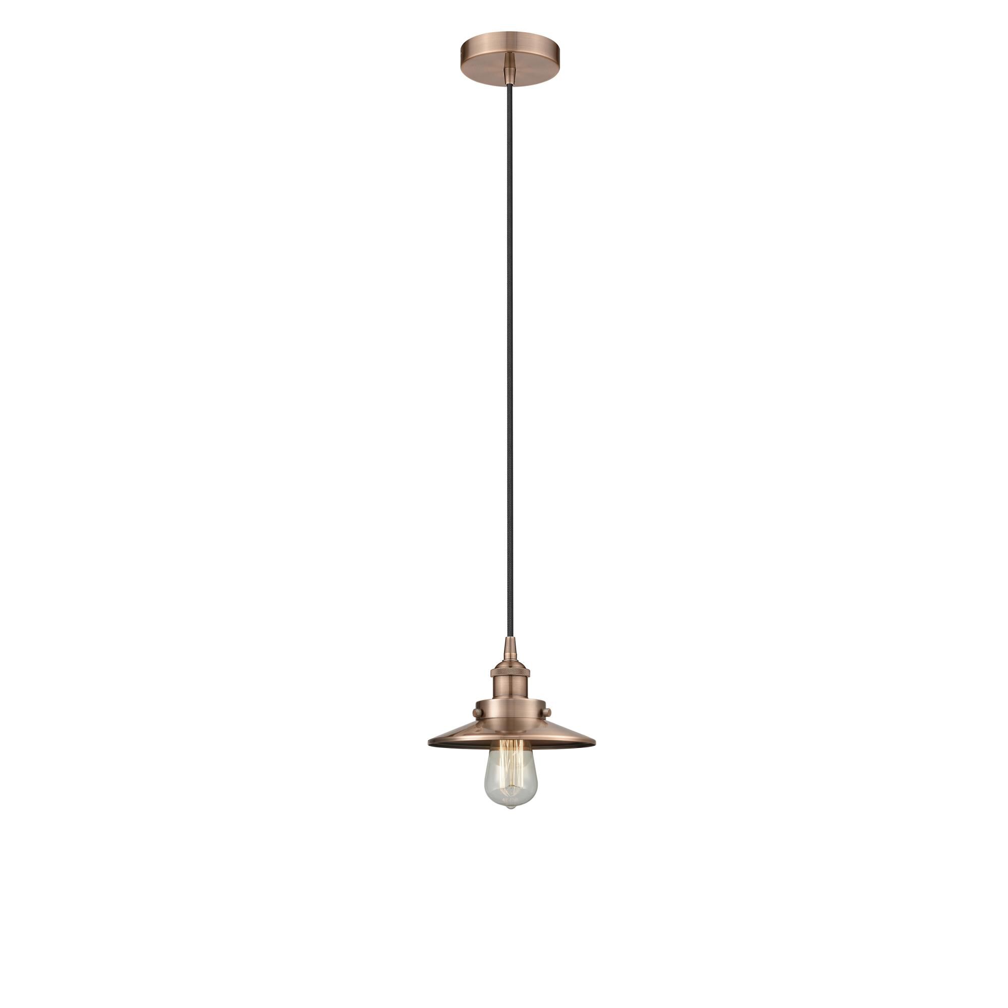 Bruno Marashlian Railroad 8 Inch Mini Pendant by Innovations Lighting