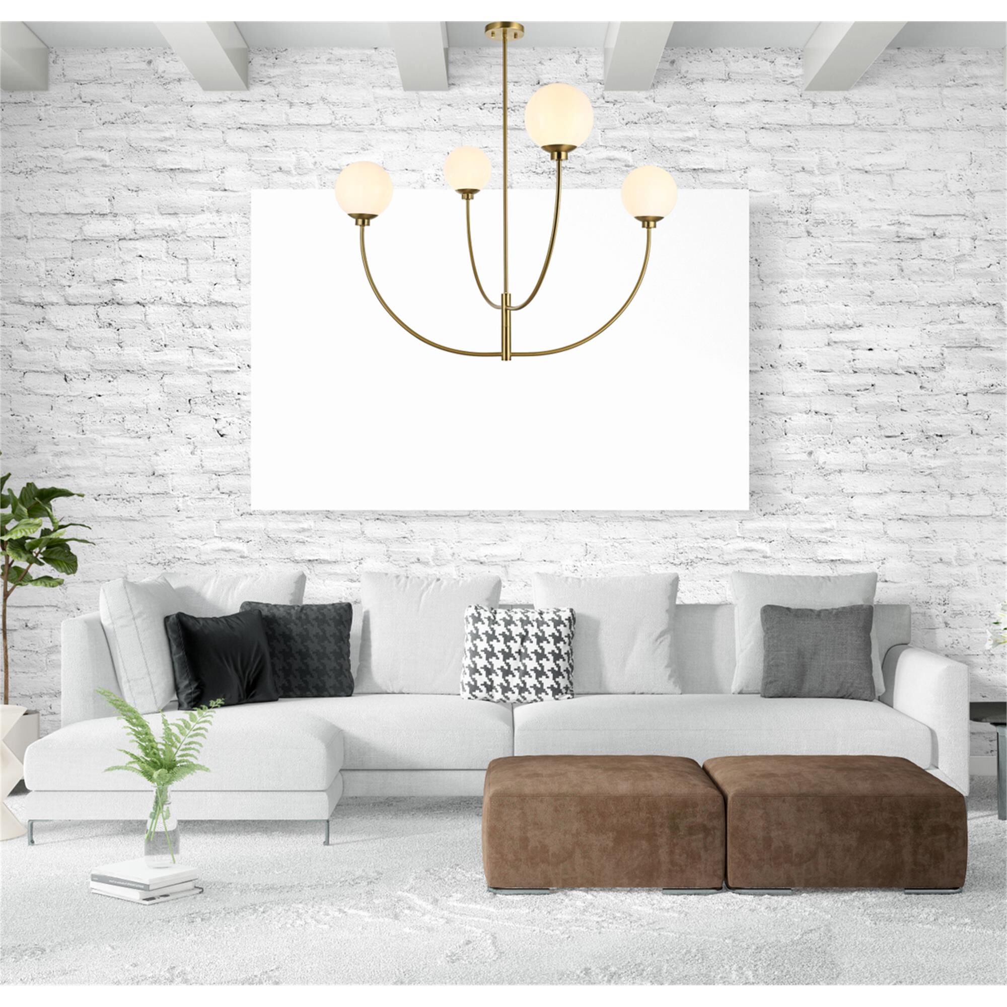 Shown in Satin Gold finish
