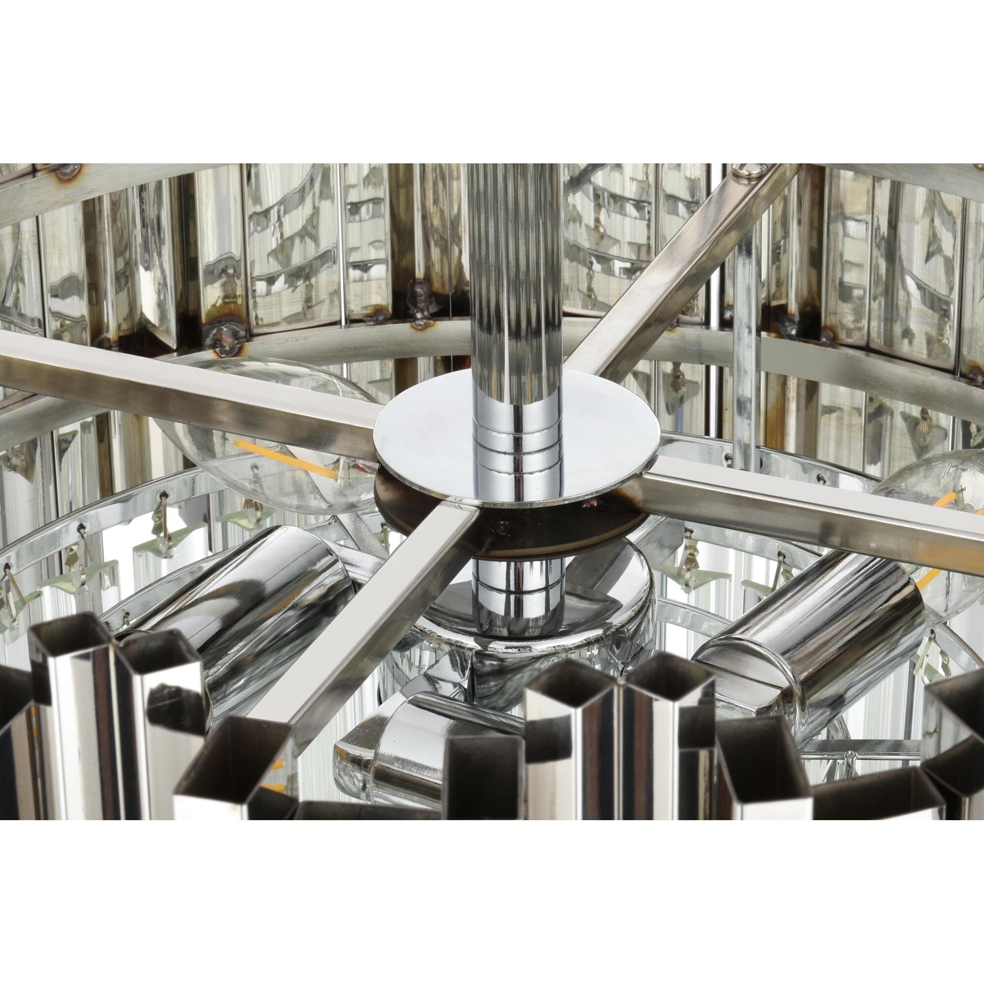 Willow 16 Inch Flush Mount by Elegant Lighting