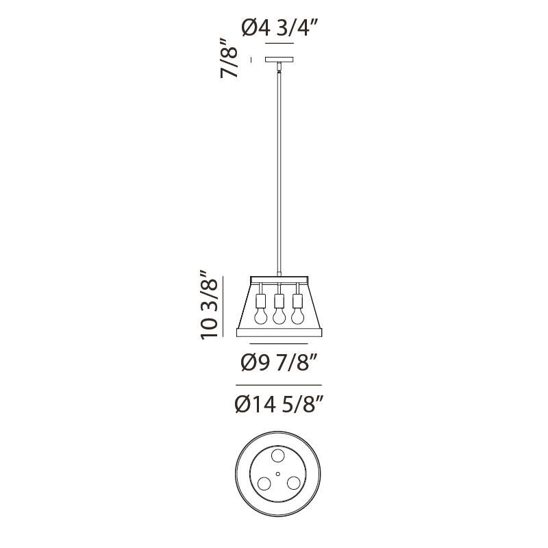 Shown in White finish