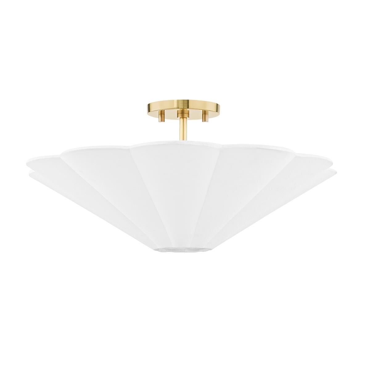 Alana 20.25 Inch Semi Flush Mount by Mitzi