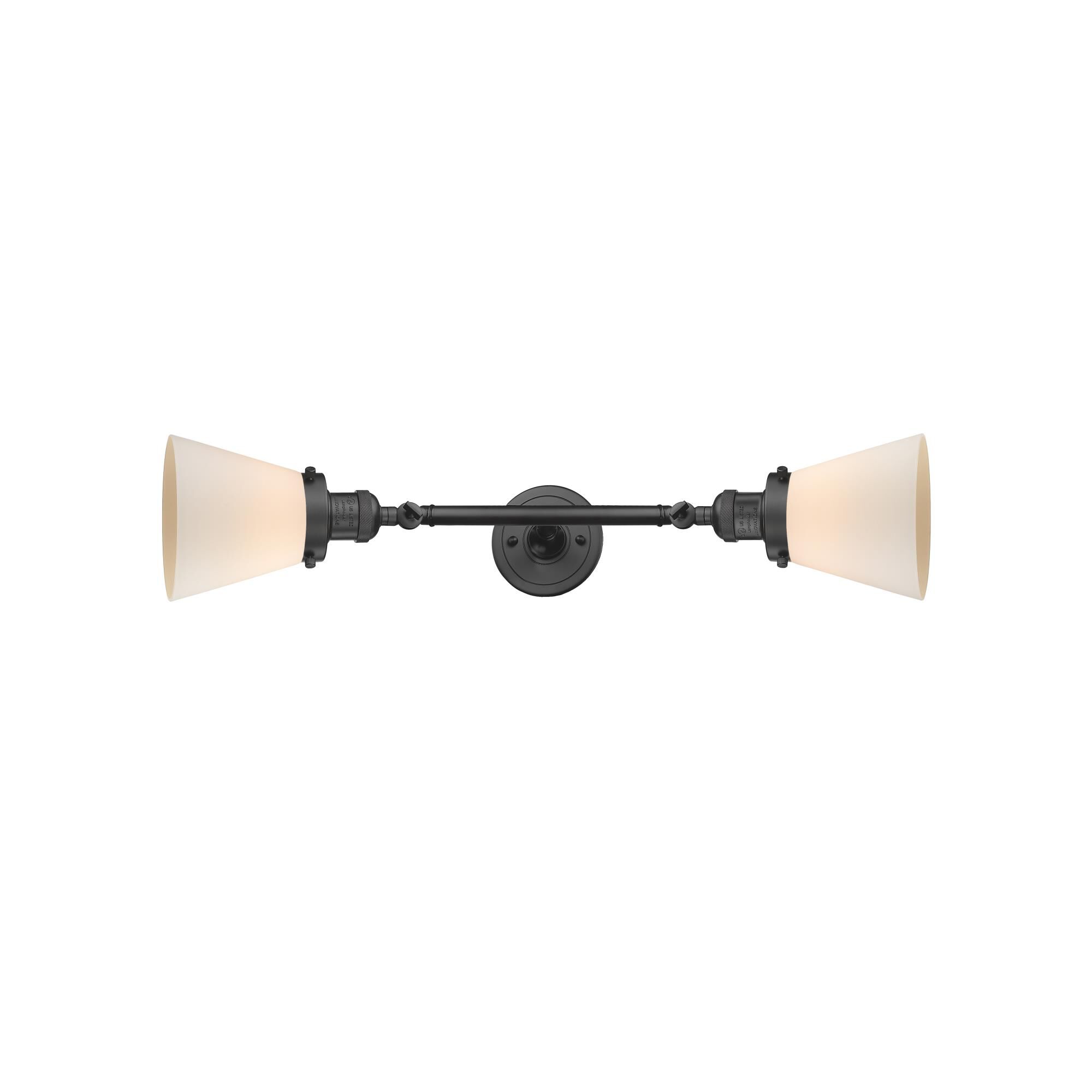 Bruno Marashlian Small Cone 23 Inch 2 Light Bath Vanity Light by Innovations Lighting