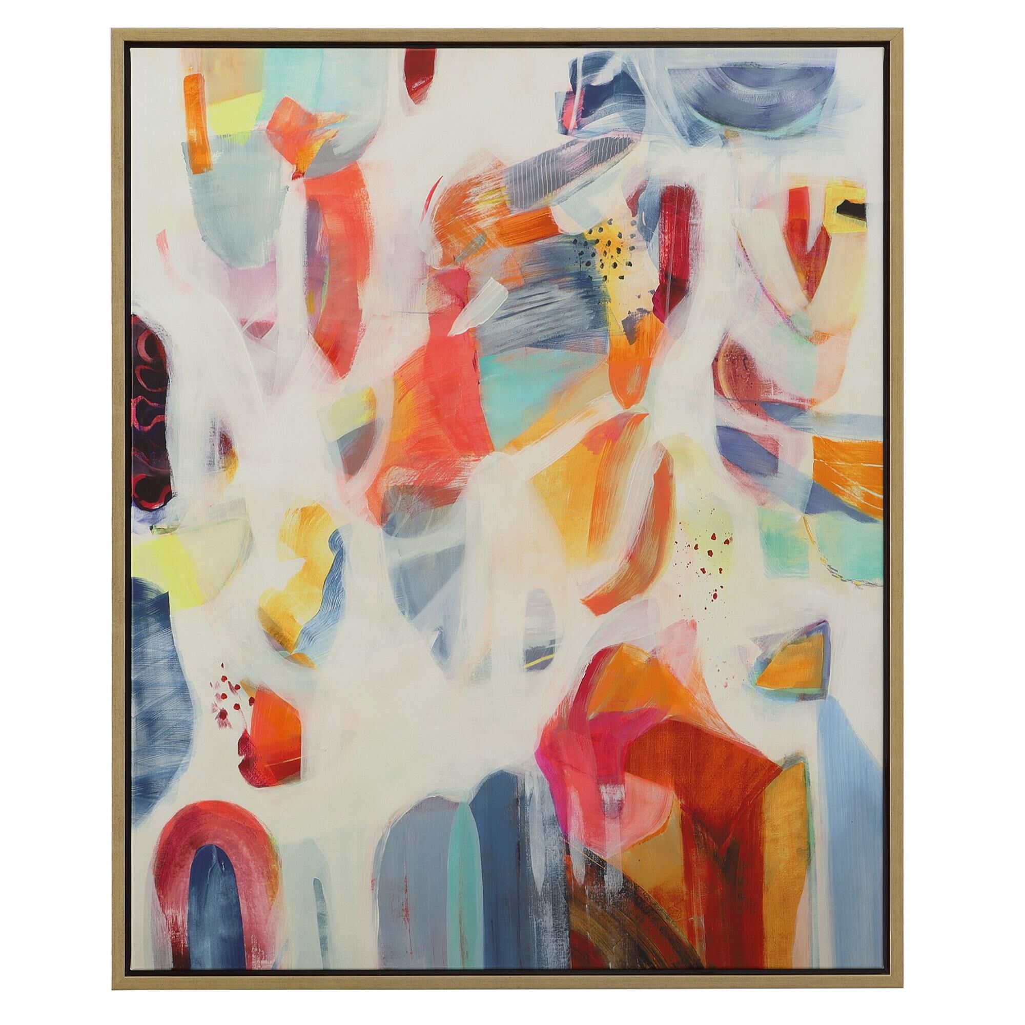 Shown in Solid Wood Gallery Frame With Gold Finish. finish