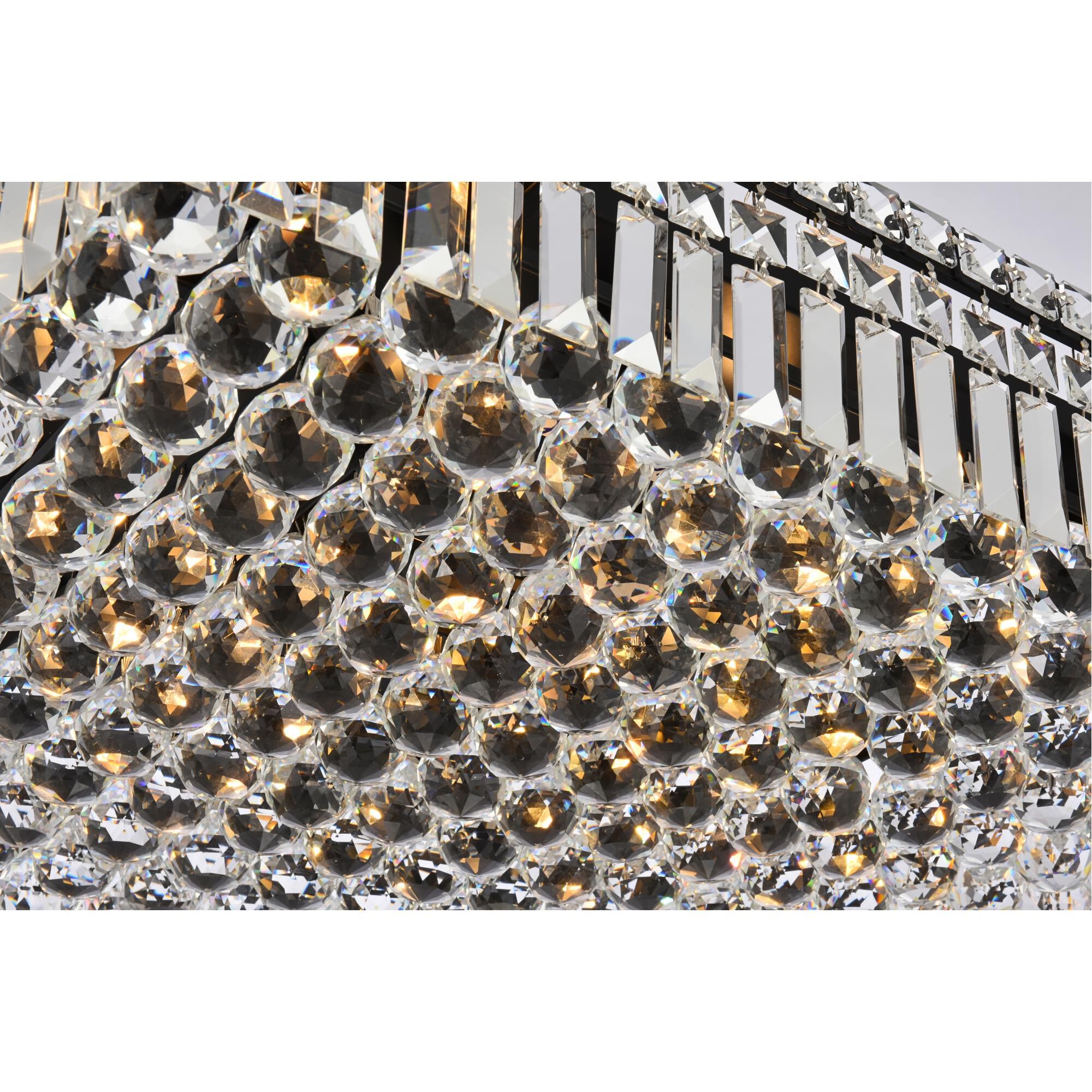 Maxime 24 Inch 13 Light Flush Mount by Elegant Lighting