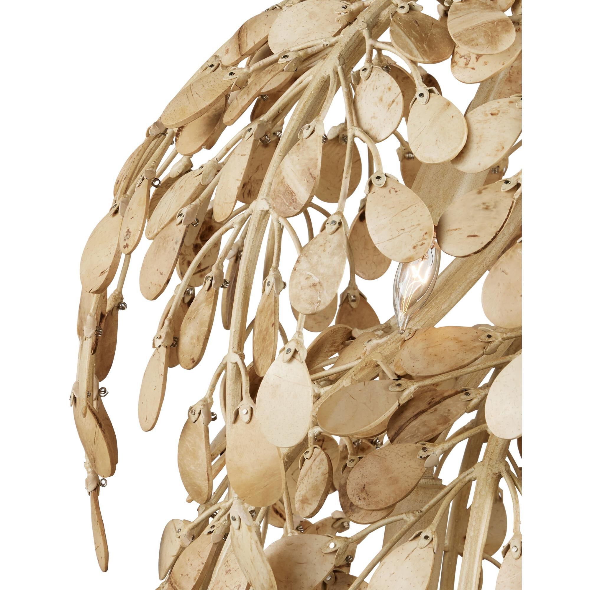 Shown in Coco Cream, Natural finish