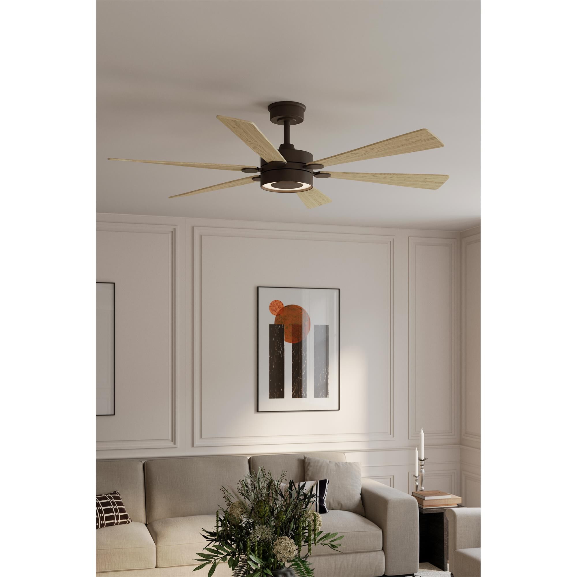 Shown in Dark Bronze finish and Etched Lens glass