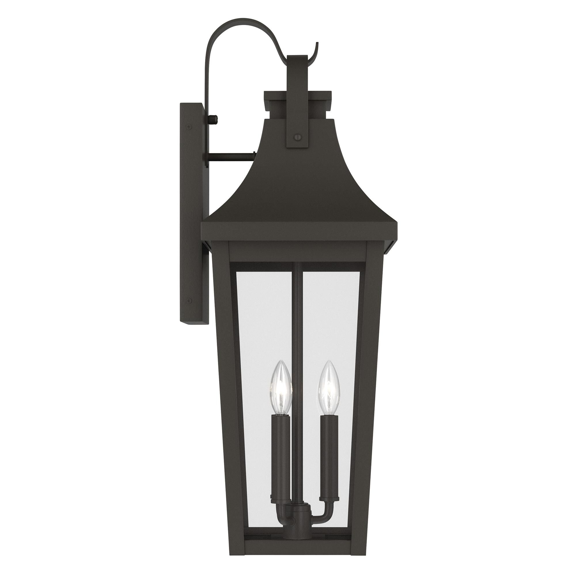 Shown in Olde Bronze finish and Clear glass