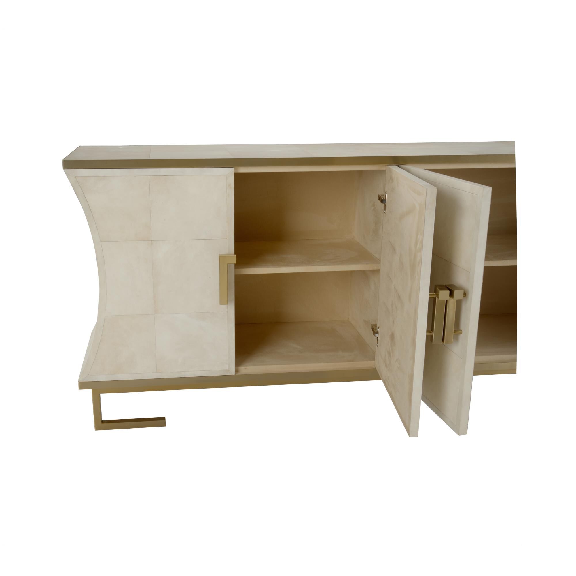Mikami 78 Inch Storage Cabinet by Wildwood