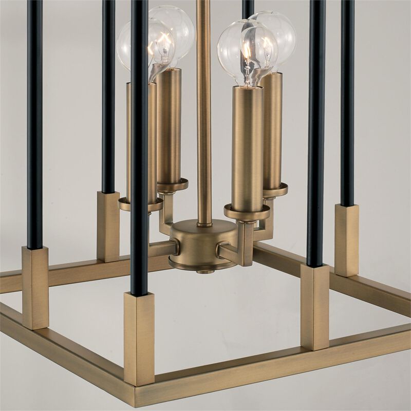 Bleeker 13 Inch Cage Pendant by Capital Lighting Fixture Company