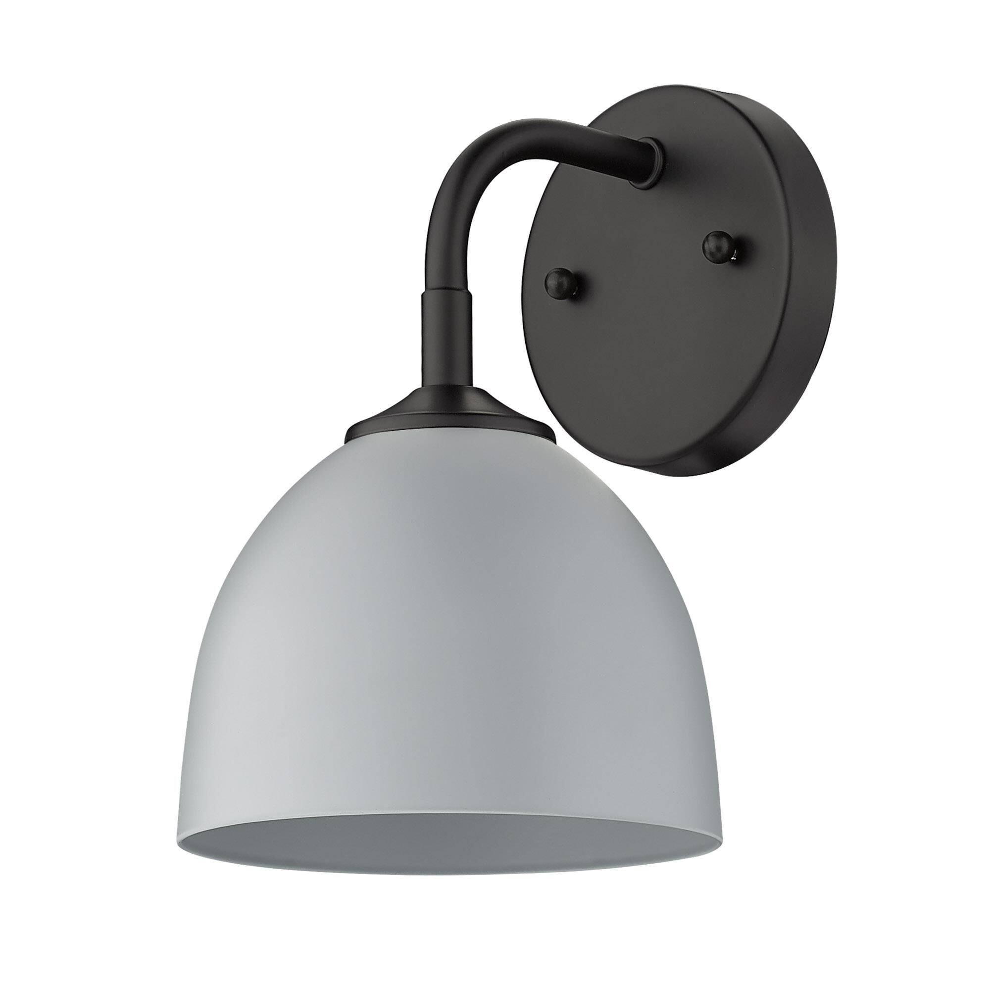 Shown in Matte Black finish and Matte Gray shade