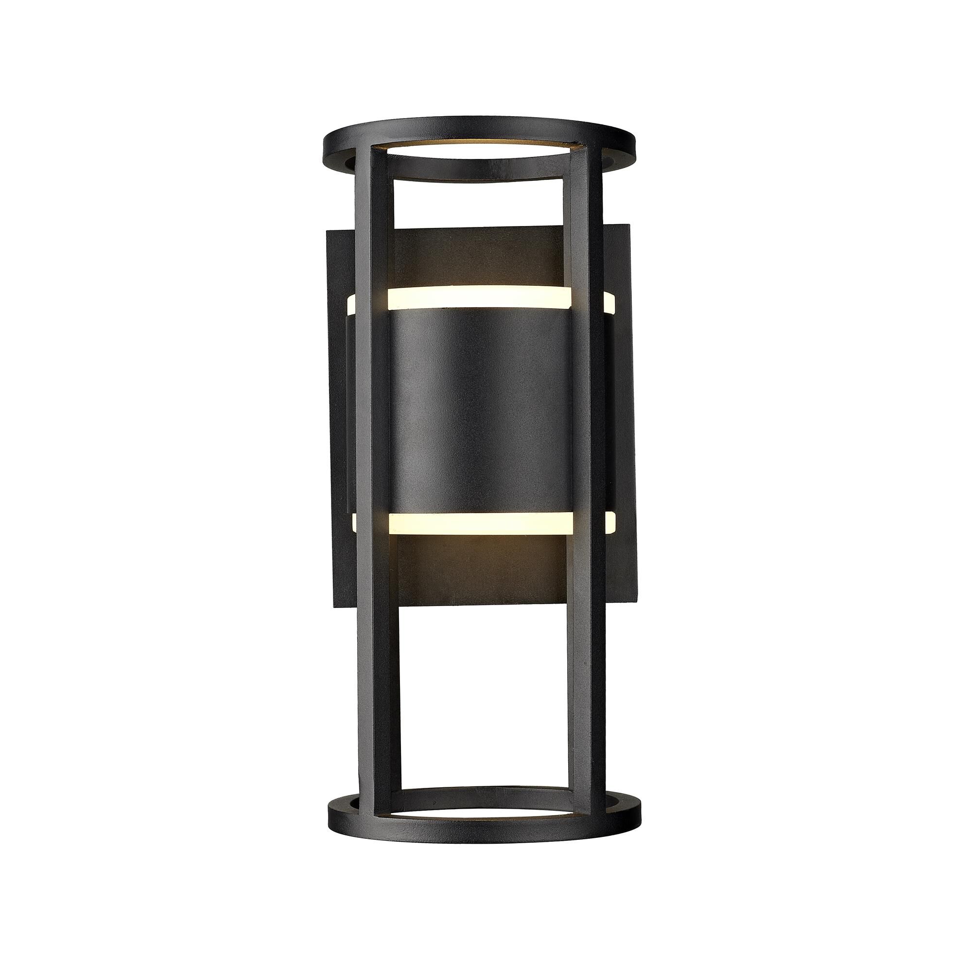 Shown in Black finish and Etched glass