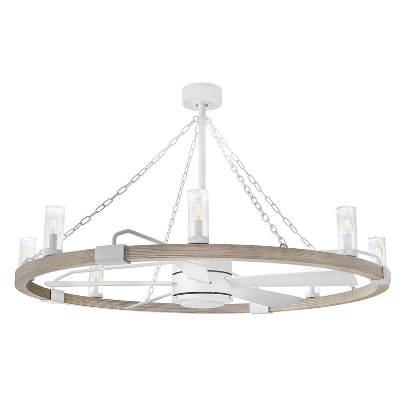 Sawyer 44 Inch Chandelier Ceiling Fan with Light Kit by Hinkley