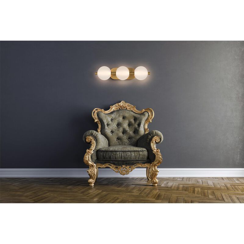 Palmas 23 Inch 3 Light Bath Vanity Light by Eurofase Lighting