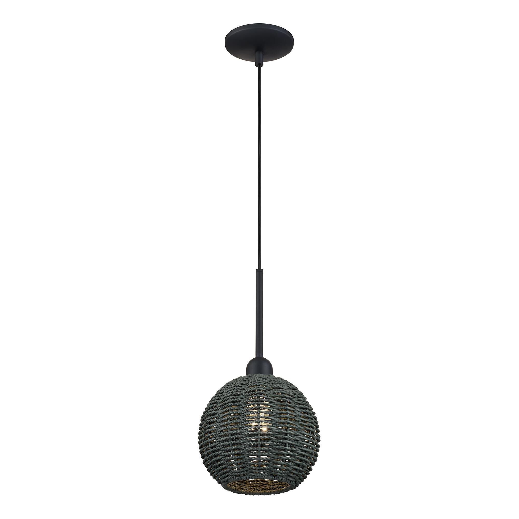 Deluna 8 Inch Mini Pendant by Livex Lighting