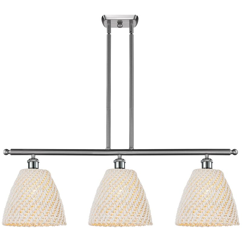 Bruno Marashlian Bristol Natural 36 Inch Linear Suspension Light by Innovations Lighting
