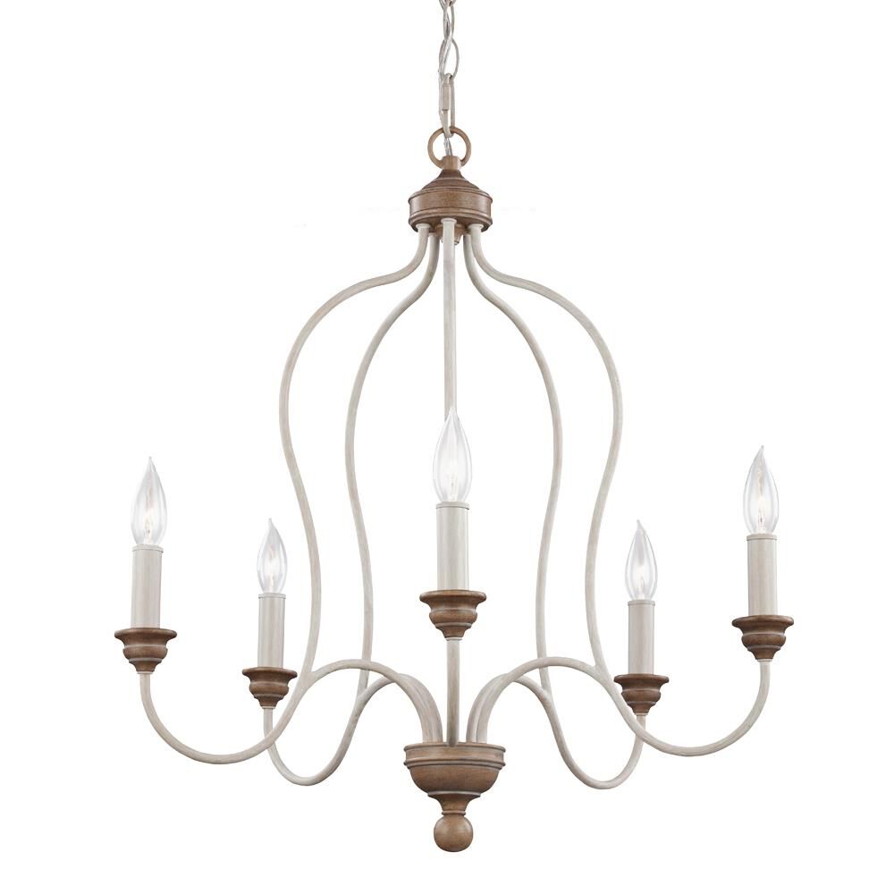 Shown in Chalk Washed - Beachwood finish