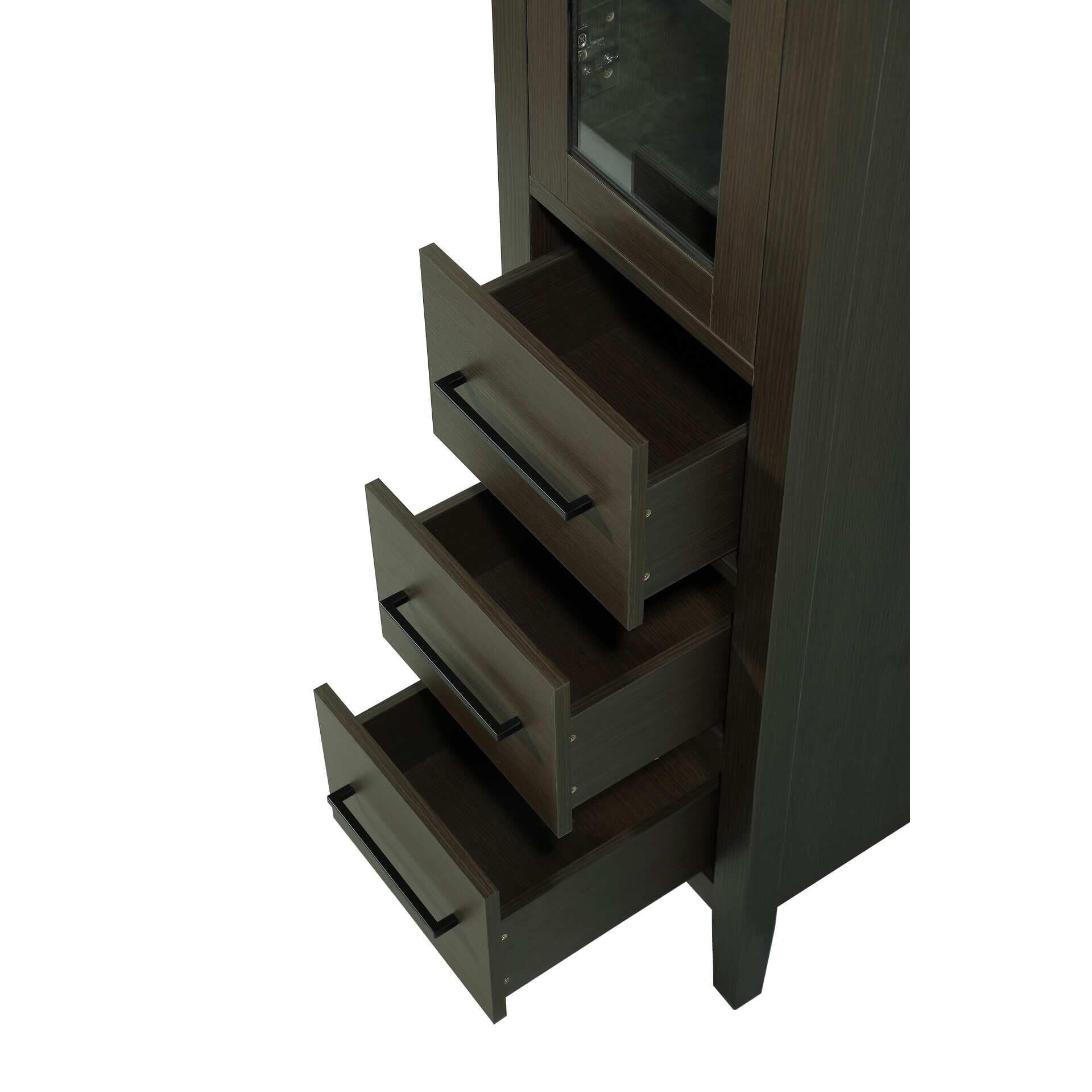 Millie 72 Inch Storage Cabinet by Elegant Decor