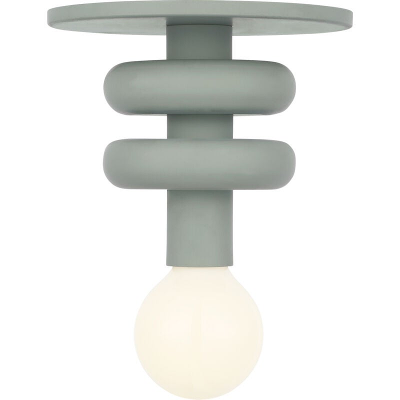 Malcolm 5 Inch Semi Flush Mount by Visual Comfort Studio
