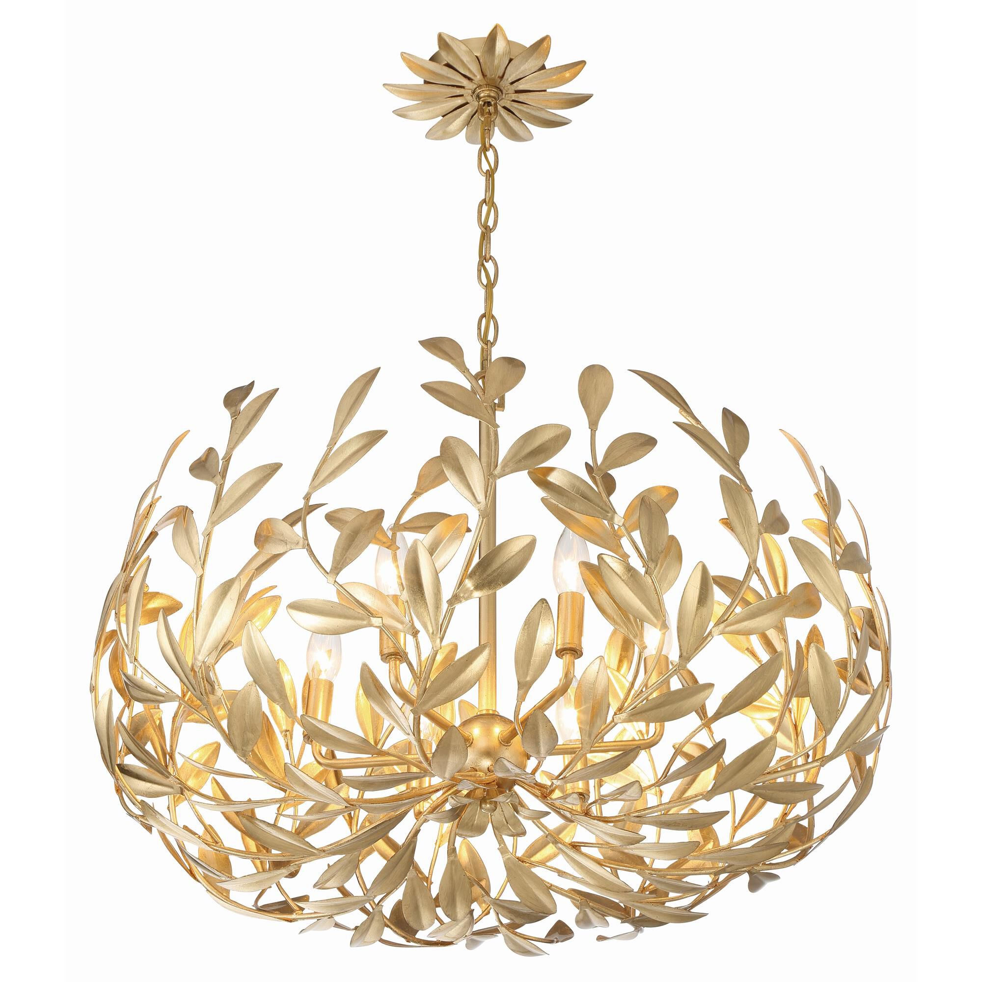 Shown in Antique Gold finish