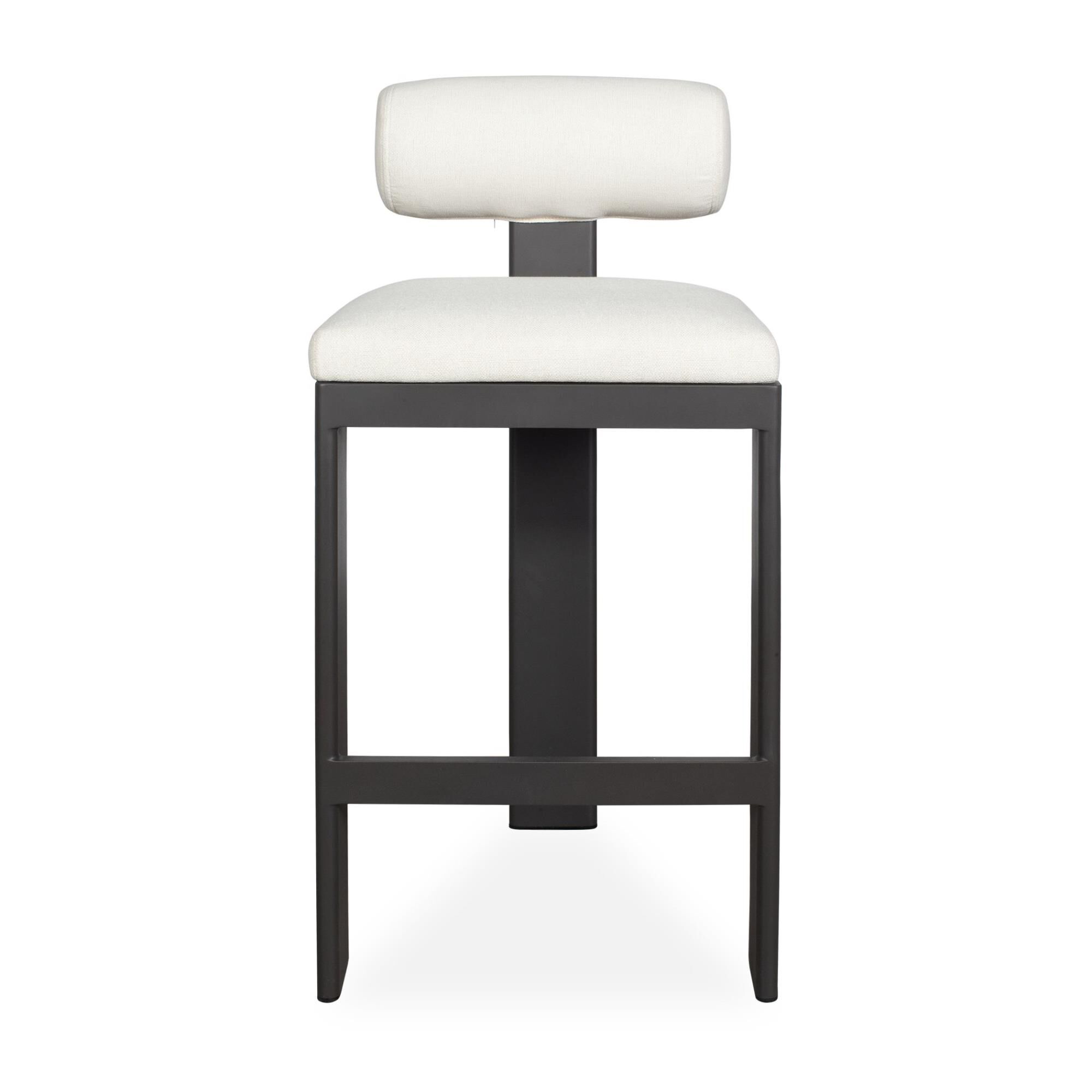 Bolster Back 43 Inch Stool by Uttermost