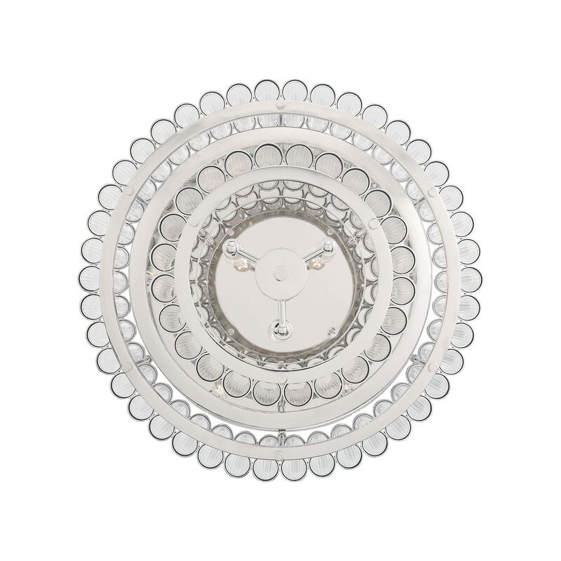 Glasbury 24 Inch Flush Mount by Eurofase Lighting