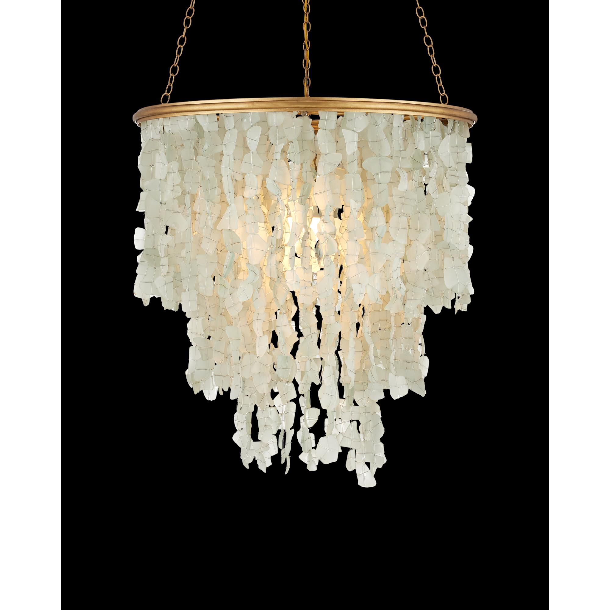 Shown in Seaglass and Contemporary Gold finish